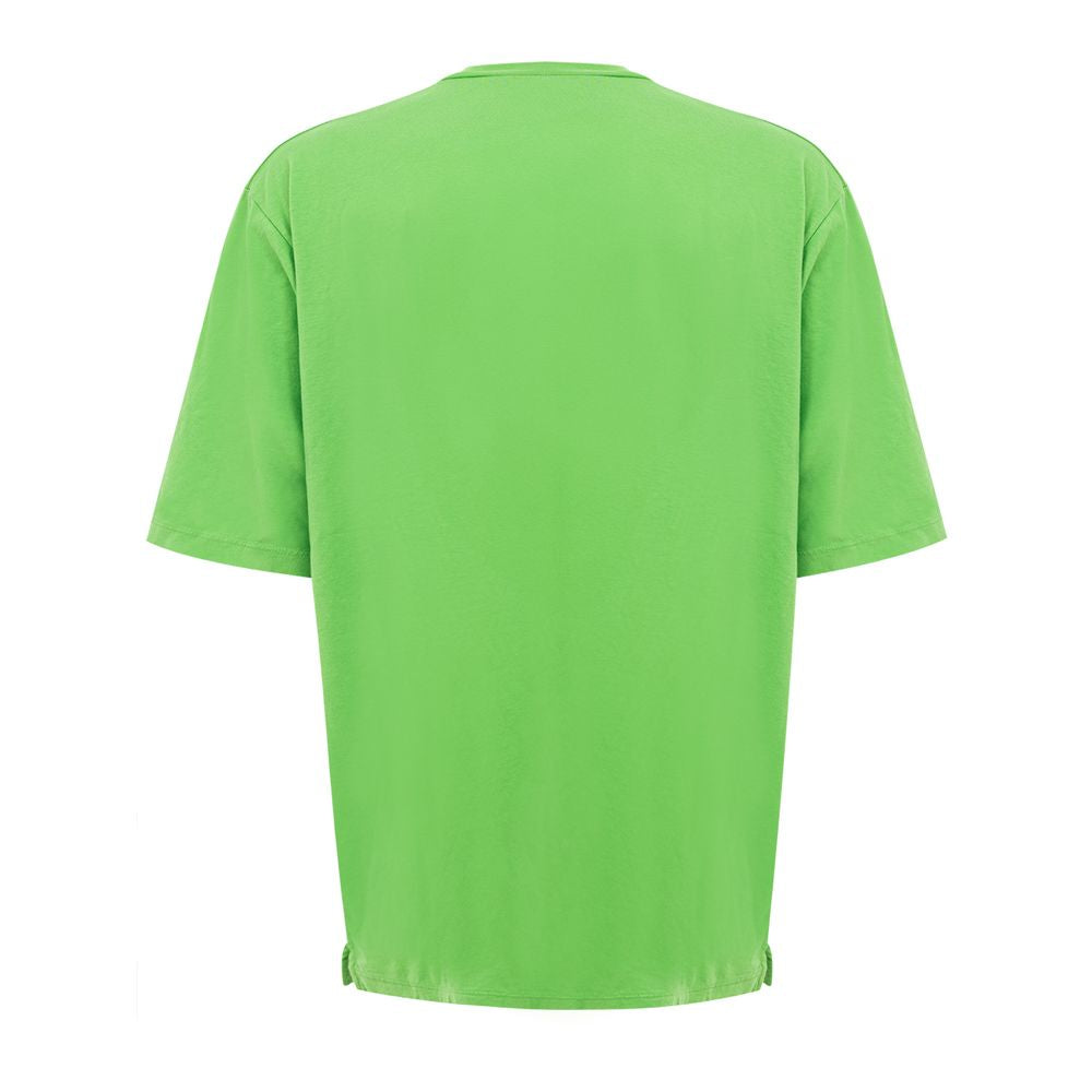 Erkekler için Dsquared² Electric Green Pamuklu Tişört